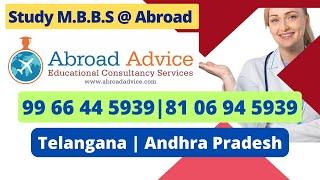 Looking For Best Consultancy For Study MBBS in Abroad? Abroad Advice Educational Consultancy