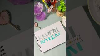 Name Lettering ideas️#lettering #calligraphy #shorts #youtubeshorts