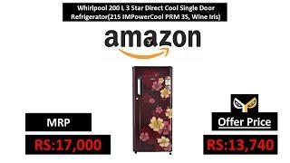 Whirlpool 200 L 3 Star Direct Cool Single Door Refrigerator(215 IMPowerCool PRM 3S, Wine Iris)