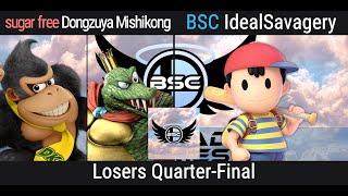 Mishikong (K. Rool, DK) VS BSC | IdealSavagery (Ness) | NOTCADE Series #98 - Losers Quarters