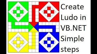 How to create your own LUDO game from scratch? Learn to make a simple Ludo game in VB.net