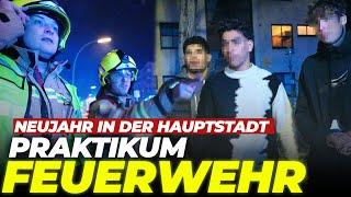 FEUER bekämpfen unter Polizeischutz | Praktikum Berliner Feuerwehr