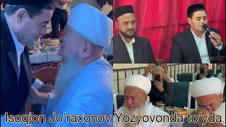 Isoqjon Jo’raxonov Marg’ilonda to’y xizmatida