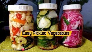 Pickled Vegetables // Easier than you Think ️