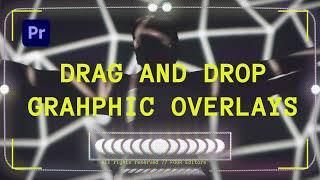 DRAG AND DROP OUR GRAPHIC OVERLAYS (Adobe) - BTS OF FOUR EDITORS