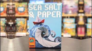 SEA SALT & PAPER | Full Playthrough, 4 Players