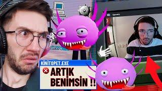 BİLGİSAYARIM HACKLENDİ ! PEMBE VİRÜS BİLGİSAYARIMI ELE GEÇİRDİ ! | KinitoPet