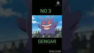 Top 5 non legendary ghost type pokemon#shorts #ghostype#pokemon#ytshorts