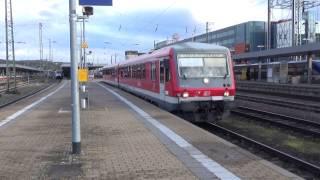 BR 628 / 928 (DB Regio) RB nach Lebach-Jabach - Saarbrücken Hbf