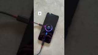 Double USB mobile charging || 90W  Fast charging ||#Shorts