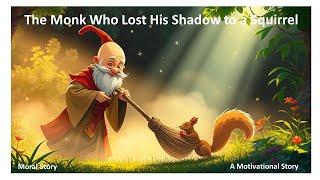 Monk Who Lost His Shadow To A Squirrel | Zen Motivational Story | Buddhist Stories of Wisdom