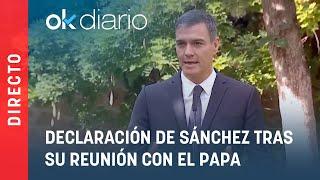  DIRECTO| Pedro Sánchez realiza una declaración institucional tras ser recibido en audiencia por…