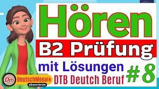 Hören B2 | Prüfung Deutsch für den Beruf | DTB