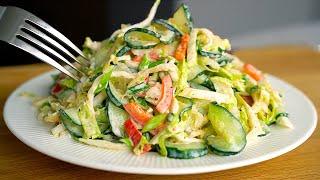 Eat this salad every day and you will lose 17 kg of belly fat in a month!