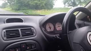 MG ZR 160 Acceleration 0-60 MPH