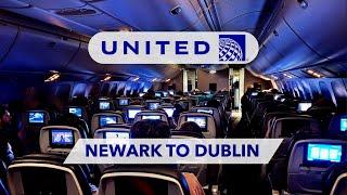 United Airlines Economy Class | Boeing 767-400ER | Newark to Dublin Full Experience