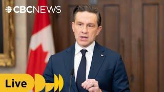 Poilievre holds news conference in Ottawa