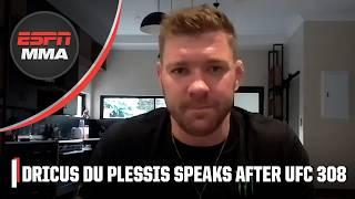 Dricus Du Plessis Interview: Thoughts on UFC 308, how he’d beat Khamzat Chimaev & more | ESPN MMA