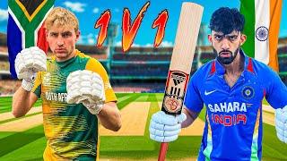 EPIC 1v1 CRICKET MATCH - India vs South Africa…