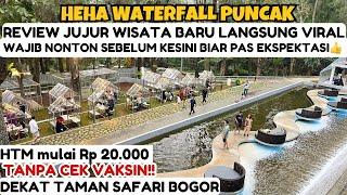 HEHA WATERFALL BOGOR | HEHA WATERFALL PUNCAK BOGOR | HEHA WATERFALL | WISATA BARU DEKAT TAMAN SAFARI