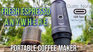 Make a fresh coffee Anywhere, Literally ! OutIn Nano portable #outinnano #coffee #nature