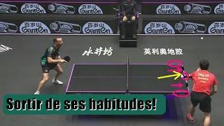 Simon Gauzy vs Liang Jingkun [analyse de match]