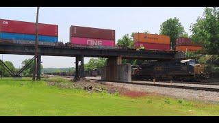 A Great Spring Day of Railfanning in Kenova, West Virginia. 5/23/2023.