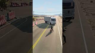 Realistic Highway Car Crashes #49