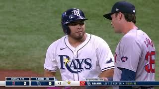 JONATHAN ARANDA, RAYS VS RED SOX  17 SEPTIEMBRE 2024