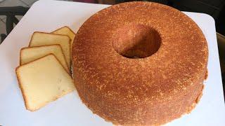 How to make a Butter "Plain" Pound cake with no icing.