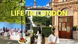 London Florist Vlog Richmond Day Out Fav Museums, Viral Camden Market food Fortnum New Cafe