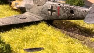 WW2 shot-down messerschmitt