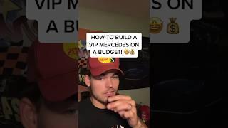 HOW TO BUILD AN OLD VIP DAILY MERCEDES ON A BUDGET! ‍ #automobile #shorts #car #trending