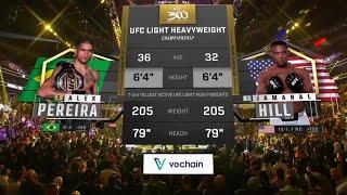 UFC 300 : Перейра VS Хилл