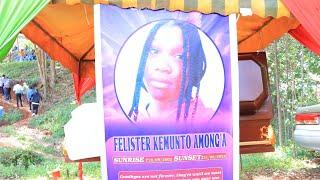 MOI UNIVERSITY SAD MOMENTS AS THEY BURRIED THEIR COMMRADE IN A SORROWFUL WAY//RIP FELISTER 