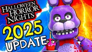 Halloween Horror Nights 2025 FIVE NIGHTS AT FREDDY'S CLUES | HHN 34