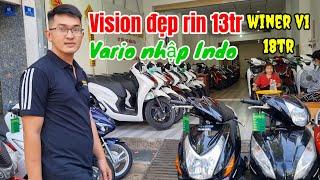 Gặp đúng trùm xe lướt Biên Hoà AB Vision SH Vario nhập Indo Vespa với chiêu thức bán hàng đỉnh cao