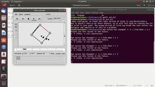 Create four node network with dynamic route in NS2