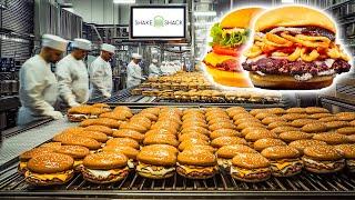 Shake Shack MEGA Factory: Processing Millions of Shake Shack Burgers Daily