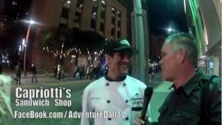 City Lights Main Street Downtown Dallas Texas 2012