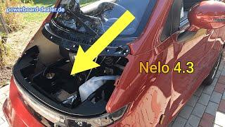 Elektro Kabinenroller Econelo Nelo 4.3  Blick unter die Motorhaube