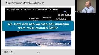 Prof. Jeffrey Walker | Towards Next-generation Soil Moisture Mapping Technology