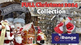 THE RANGE Christmas 2024 shop: FULL collection review! The BIGGEST selection of Xmas baubles!!