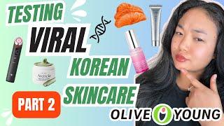 Testing Viral Korean Skincare - Part 2: Medicube Age-R Booster Pro