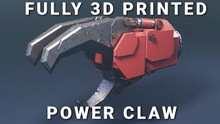 Fully 3d printed Power claw