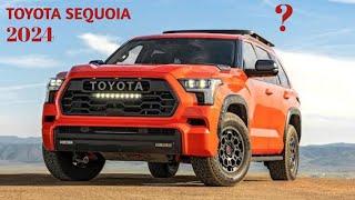 TOYOTA SEQUOIA REVIEW | 2024 | TRD PRO | OVERVIEW | 3 ROW MONSTER | DETAIL | #sequoia #toyota