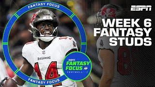 Week 6 Fantasy Studs & Duds + Top Performers | Fantasy Focus 