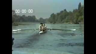 1985 Tyrian four training on the tideway