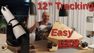 12" Dobsonian Telescope Tracking - Easy! - EQ Platform