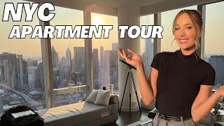 My NYC Apartment Tour | 3 Bedroom Luxury High-rise w/ Water View 